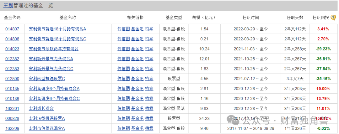 6只产品霸榜主动权益前十，宏利基金王鹏值得关注吗？  第5张