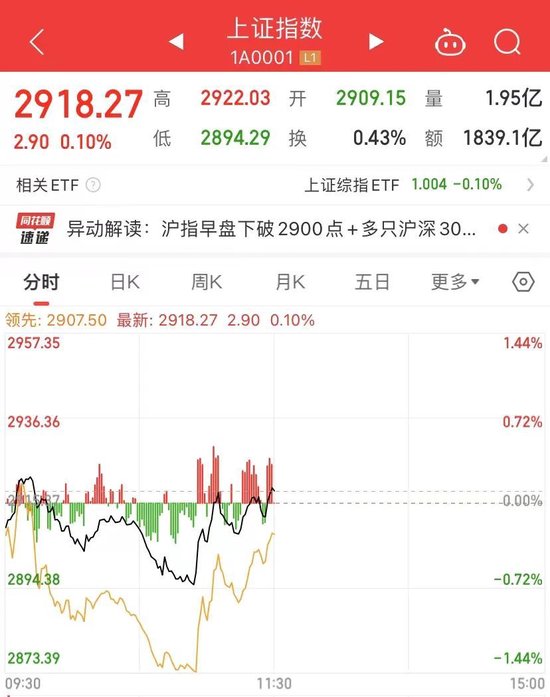 2900点保卫战！刚刚，大资金出手  第2张