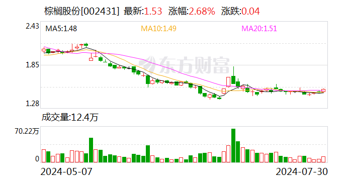 棕榈股份：第二季度新签合同金额合计约13.62亿元  第1张