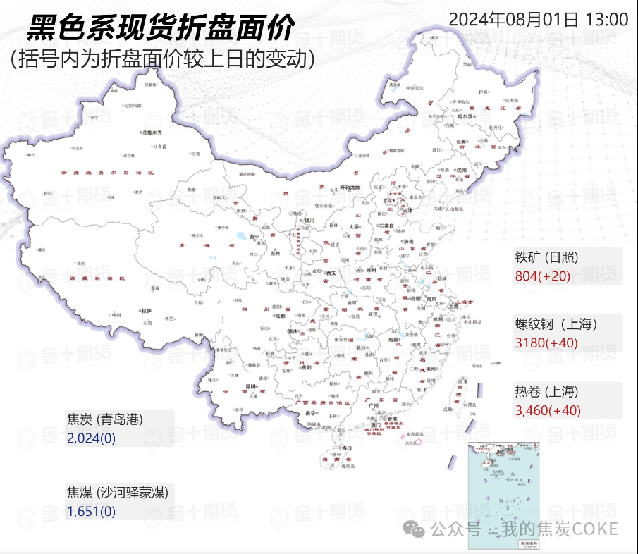 【资讯】8月1日煤焦信息汇总  第6张