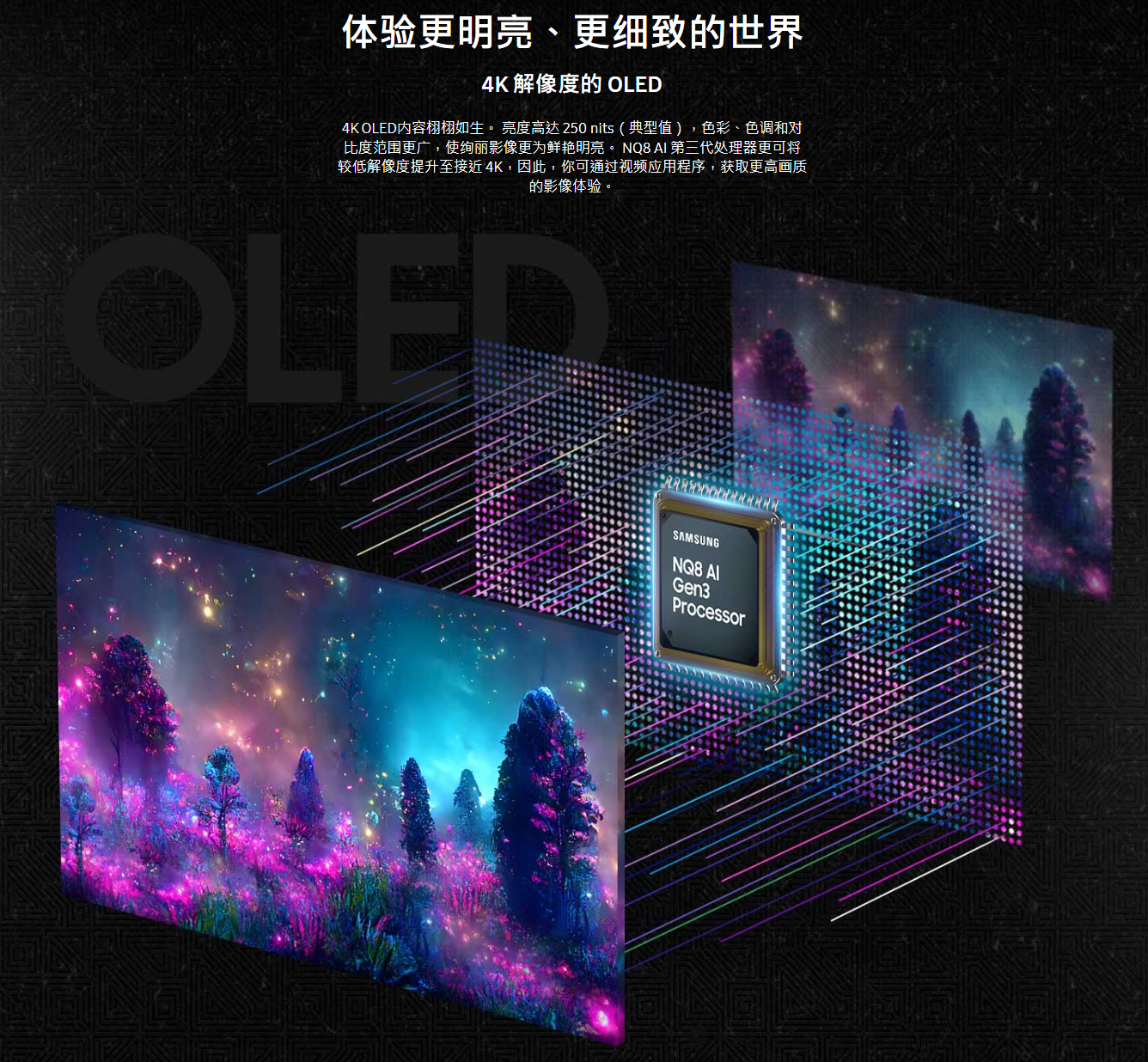 三星玄龙骑士电竞显示器 G80SD 国行版将至：OLED 材质、240Hz 高刷，8 月 8 日预售