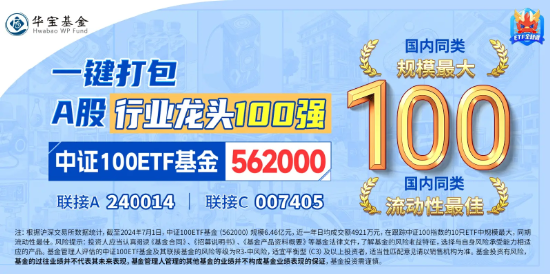 资金面持续火热！中证100ETF基金（562000）连续5日吸金，近1个月资金净流入率超113%，份额迭创历史新高！  第4张