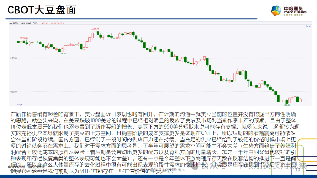 【长河报告】大豆、豆粕周度数据20240823：作物巡查结果偏好，美豆出口略有升温