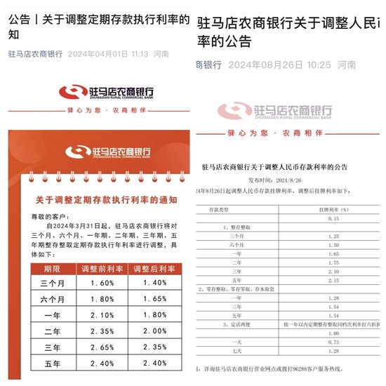 多家中小银行宣布下调存款利率 最高下调35个基点