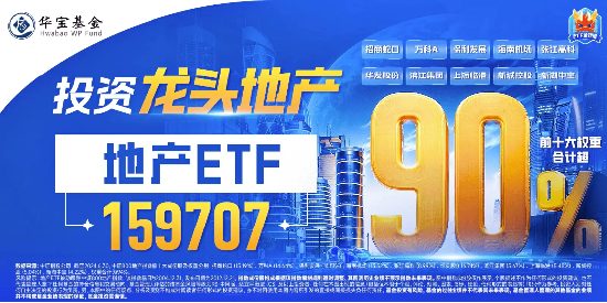 8只龙头地产封板！地产ETF（159707）霸气涨停斩获十连阳，万科A反弹超27%！基金经理火线解读  第3张