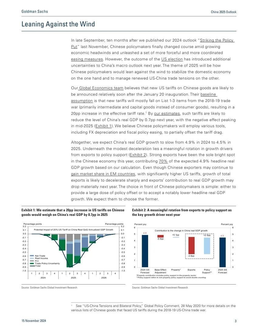 高盛：中国2025年展望-逆风而上  第16张