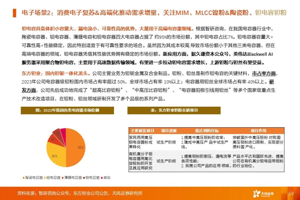 金属新材料2025年度策略：材料赋能新质生产力 | 天风金属新材料刘奕町团队  第19张