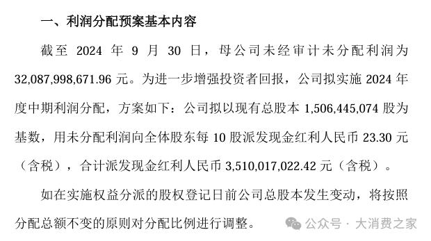 洋河股份高股息率领跑白酒行业！此前承诺70亿分红彰显股东回报诚意  第4张