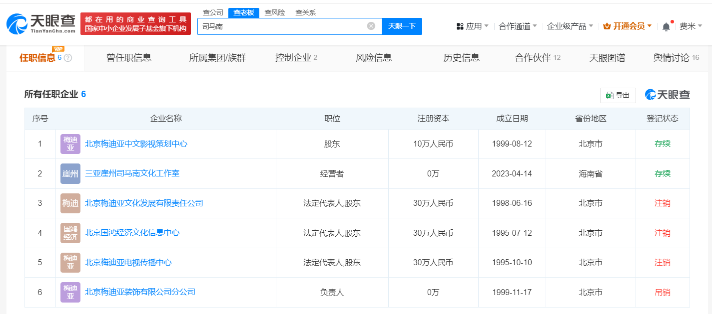 偷税被罚超900万元！司马南商业版图曝光，名下影视策划中心注册资本仅10万元  第2张