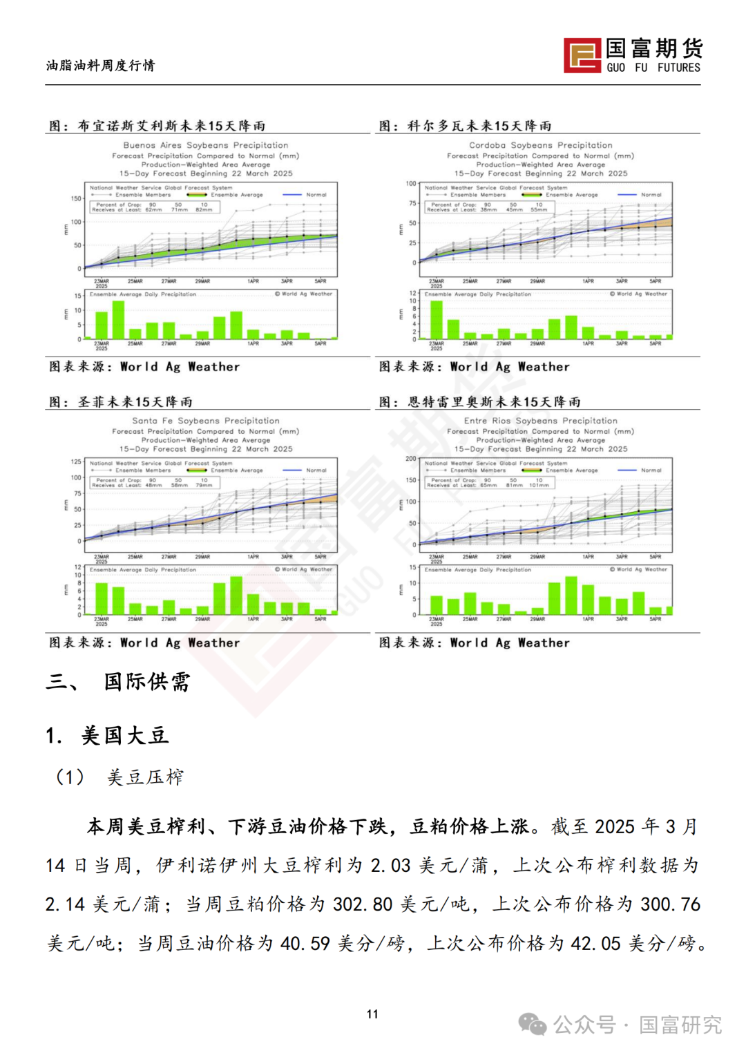 【国富豆系研究周报】豆系价格承压，关注大豆进口节奏  第13张