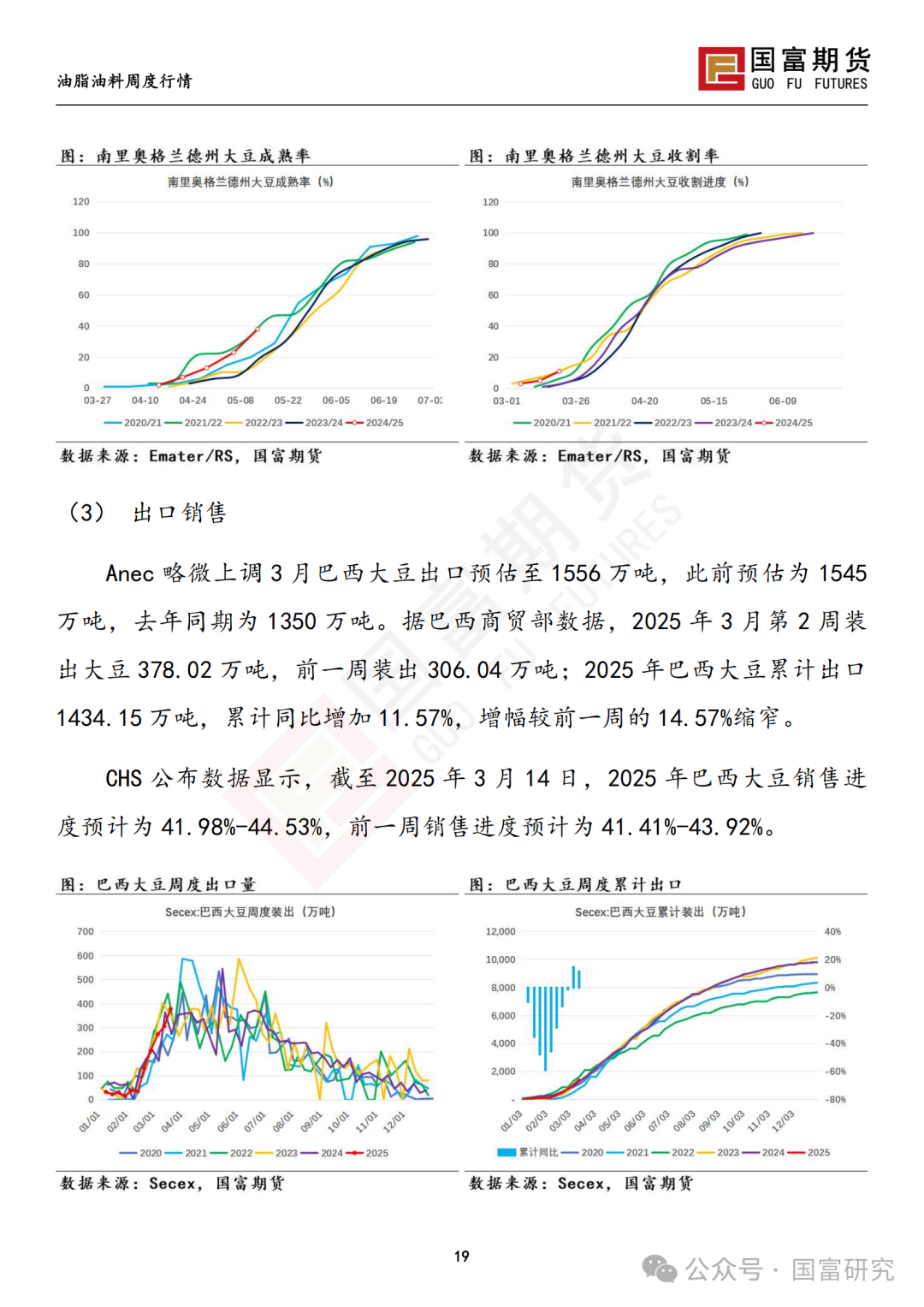 【国富豆系研究周报】豆系价格承压，关注大豆进口节奏  第21张